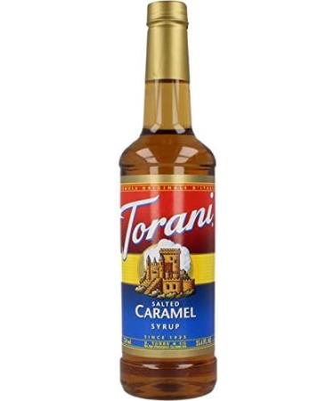 Torani Caramel Squeeze Sauce 16.5 Fluid Ounce & Salted Caramel Flavour Syrup PET (Plastic) 750ml Squeeze Sauce + Salted Caramel - Buy Online on GoSupps.com