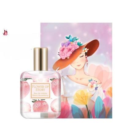Flower Story Girl Student Perfume Fruit Fragrance Fresh Fragrance Fresh Natural Lasting Eau de Toilette 1 Fl Oz (30 Cherry) 0.98 Ounce (Pack of 1) Cherry - Buy Online on GoSupps.com