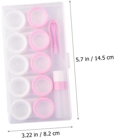 Solustrie 8-Slot Storage Box for Colored Contact Lenses | Durable Contact Lens Case & Tank | Ideal Lens Housing Kit - Buy Online on GoSupps.com