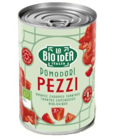 LA BIO IDEA BIO IDEA Tomato Pieces Pack of 12 (12 x 400 g) - Organic Tomatoes