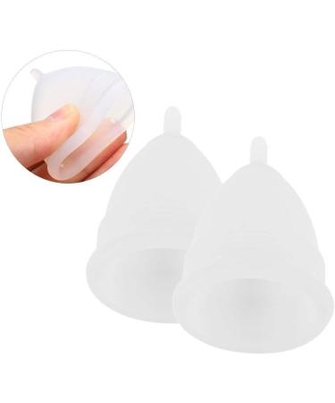 Alupre Reusable Silicone Menstrual Cup Set | Eco-Friendly Feminine Hygiene (Large) - International Shipping - Buy Online on GoSupps.com