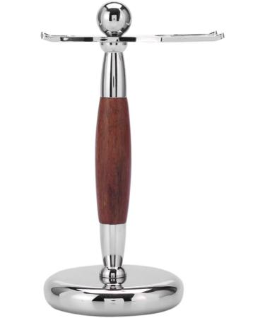 Crody Simplicity Men's Stainless Steel Shaving Brush & Wooden Holder - Fashionable Hair Removal Tool 15x9cm - Buy Online on GoSupps.com