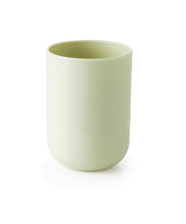 Digjobk toothbrush cup portable creative made of plastic for home hotel toothbrush holder bathroom accessories mouthwash storage cup (color: green) 10*7 green
