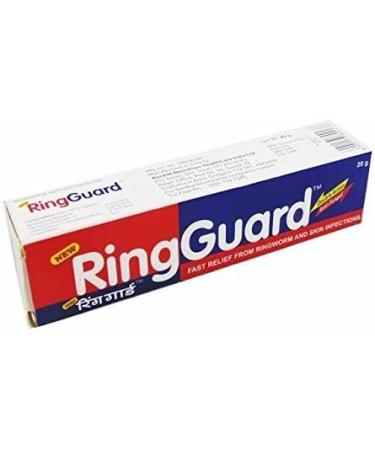 Ring Guard Ringworm Cream for Athlete's Foot, Fungal & Bacterial Skin Infections, Eczema - Pack of 2 - Buy Online on GoSupps.com