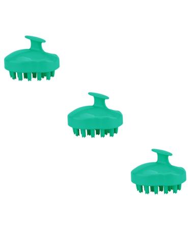 Magiclulu scalp brush 3st hair scales shower massage shampoo brush hairbrush tools massage brush made of silicone head cleaning brush scalp shampoo artifact health comb