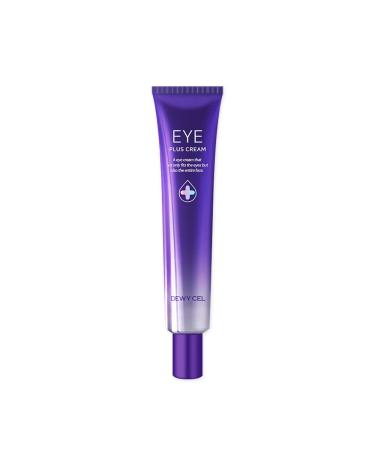 DEWYCEL EYE PLUS CREAM with Adenosine  Madecassoside  and Peptide Complex for Wrinkles  Dark Circles  and Dullness | Premium Korean Skincare | 1.0 fl oz / 29.6 ml