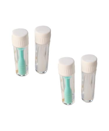 LALAFINA 4 -Insert contact remover tools contact lens sucker contact lens container tool mirror film lentils suck lentils suction cup design cornea