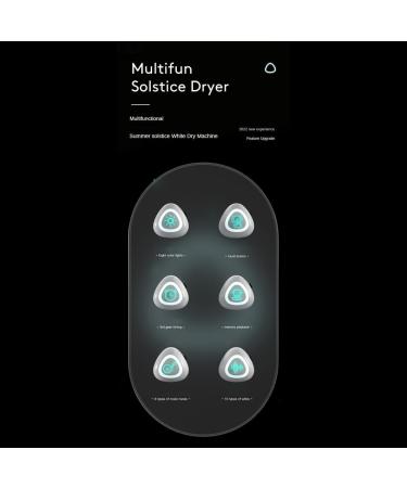 ecaqlin Nighttime Sleep Aid Instrument Sleep Aid Device Pressure Relief Relaxation 28ED Black&White - Buy Online on GoSupps.com