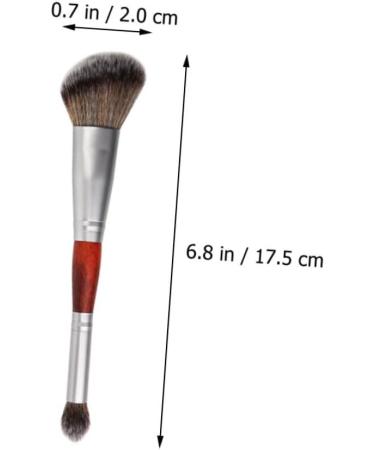 Angoily 3pcs Double-ended Makeup Brush Eyeshadow Dual Ended Makeup Brush Female Makeup Tool Woman Cosmetics - Buy Online on GoSupps.com