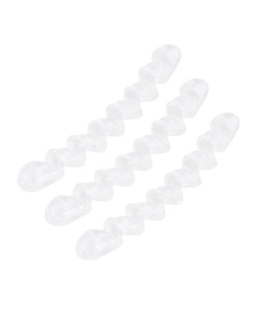 FOMIYES 12 Pairs Loose Gel Material pu Gel Foot Stickers Non high Heels Insoles Half Size pad Anti Drop Heel Foot Pad Half-Size Pad Suspenders Non-Slip Stickers Sandals
