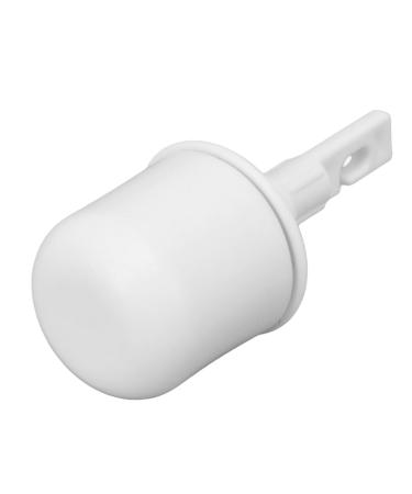 Ghzste Blind Walking Stick Tip ABS Touchdown Lighting Self Standing Stick Roller Tip with Light for Travel Hiking