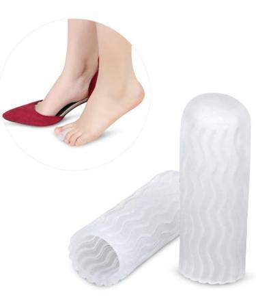Buy NOLITOY 5 Pairs Silicone Toe Sleeves - Warmers for Corns Bunions & Sports Cushion - International Shipping Available - Buy Online on GoSupps.com