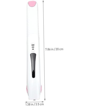 SKISUNO Small Curling Wand Operated Mini up Adjustable for Options Rechargeable to in Home Curler Small Cordless Travel Women 20X3.5X2.5CM White - Buy Online on GoSupps.com