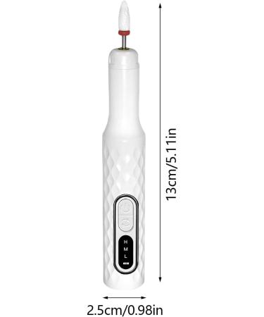Kit de lime ongles lectrique | Kit fin pour ongles en acrylique et gel Machine de manucure et p dicure r utilisable avec 15 000 tr/min pour travailler et polir avec pr cision Argent  - Buy Online on GoSupps.com