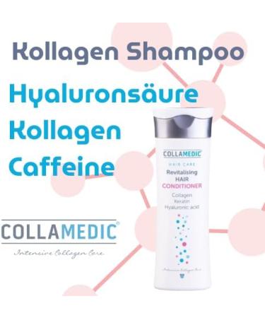 Global Nutrition sro Revitalizing hair conditioner with keratin collagen and panthenol antiaging care with hyaluronic acid for women and men 200 ml - Buy Online on GoSupps.com