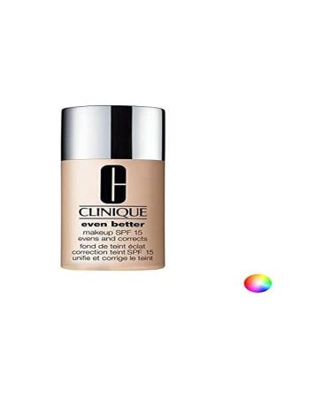 Clinique Even Better Makeup SPF15 Evens out the skin and corrects the skin tone. Foundation 90 and 30 ml Beige 30 ml (1 pack)