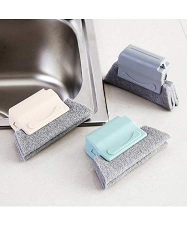 2 PCS Multipurpose Window Slot Cleaning Brush Home Cleaner Household Cleaning Tool(White) (Color : Grey) - Buy Online on GoSupps.com