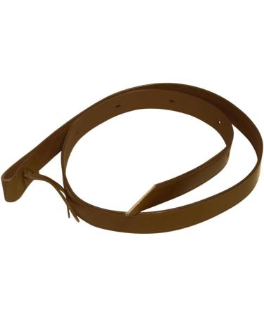 PFIFF 004334 Off-Billett Western Saddle Girth - Premium Leather Brown 45 x 4.5cm - Perfect for Western Riding | International Shipping Available - Buy Online on GoSupps.com