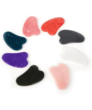 Gua Sha Scraper Board for Face Neck Skin Lifting Wrinkle Remover Beauty Care (Color : C) - Buy Online on GoSupps.com