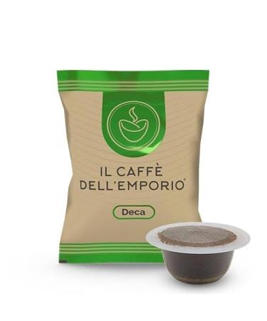 Il caffe' dell'emporio Coffee Emporio Mix Mix Dek Verde Decaffeinated Deca Capsules Caffe Compatible with Bialetti (Super Mokona Gioia and others) (100)