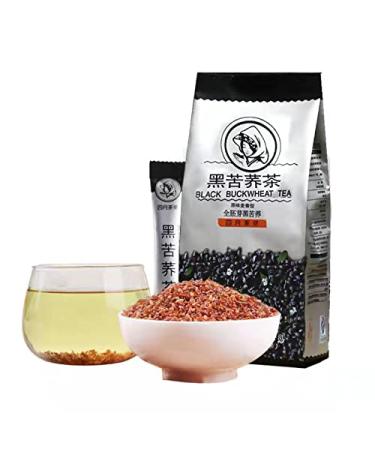 Black tartary buckwheat tea 10.58oz whole germ fragrant strong five grain tea Buckwheat Grain tea 300g
