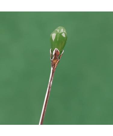 LALAFINA Hairpin Minimalist Hair Sticks Barrettes for Girls Wedding Hair Clip Hair Sticks for Women Hair Bun Stick Bridal Hair Pin Wire Wall Grid Jade Accessories Miss Metal - Buy Online on GoSupps.com