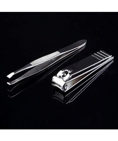 Fashion Stainless Steel Nail Clipper Cutter Trimmer Manicure Nail Art Toe Nail Clipper Manicure Beauty Tool Silver -Silver - Buy Online on GoSupps.com