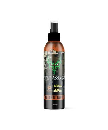 Scent Assassin Hunting Scent Eliminator Spray - Natural Earth - 4oz - Scent Blocker - Cover Scent for Deer Hunting - Scent Away for Hunting and Camping