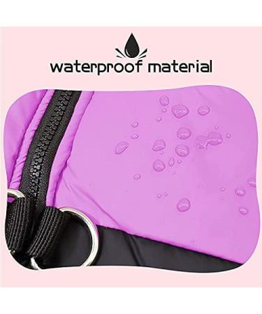Warm Waterproof Dog Coat for Small to Large Dogs | Pink Winter Jacket with D-Ring & Windproof Design - Buy Online on GoSupps.com