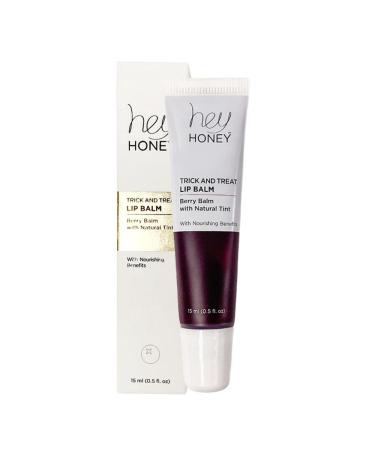 Hey Honey Skincare Trick and Treat Honey Berry Plumping Lip Balm | 2 In 1 Natural Tint with Hydrating & Moisturizing Properties | Targeting Your Lips Area Wrinkles | 0.5 oz (Honey Berry) - Buy Online on GoSupps.com