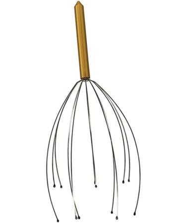 Fomiyes 2-in-1 Head Massager & Full Body Massage Device | Stainless Steel Scalp Scratch Octopus Massager for Ultimate Relaxation - Buy Online on GoSupps.com