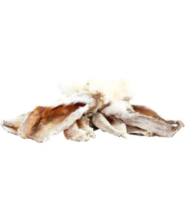Proper Dog Treats Hairy Rabbit Ears 100g | Rabbit Ears with Fur Grain Free Hypoallergenic - Buy Online on GoSupps.com