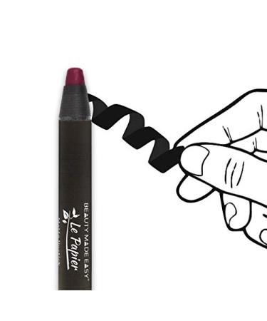 Beauty Made Easy: Vegan Moisturising Matte Lipstick - Mighty Matte RUBY | Plastic-Free Shea Butter Formula - Buy Online on GoSupps.com