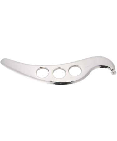 Stainless Steel Gua Sha Massage Tool for Pain Relief | Facial & Body Physiotherapy Wiping Plate with Cloth Bag | International Shipping Available - Buy Online on GoSupps.com