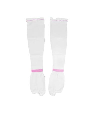 Compression Stockings Compression Stockings 15 20 mmHg Leg Swelling Relief Compression Stockings for Varicose Veins White S