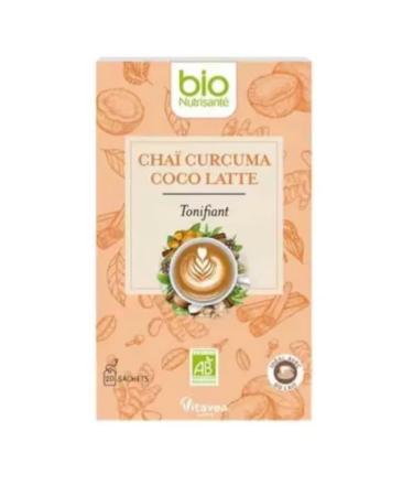 Vitavea Cha Curcuma Coco Latte Bio 20 Sachets