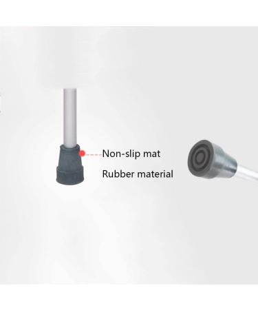 Forearm Crutches Adjustable Aluminum Alloy Cane Height Adjustable Forearm Crutch Assistance Stability Elbow for Disabled Elderly Walking Aid - Buy Online on GoSupps.com