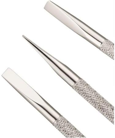 Stainless Steel Nail & Cuticle Care: Precision Toolsfor At-Home Manicures & Pedicures-Expert Silver - Buy Online on GoSupps.com