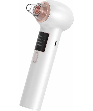HOHXFYP Blackhead Remover Pore Vacuum Strong Suction Electric Comedone Whitehead Extractor Tools with 5 Probes USB Rechargeable Facial Fat Particle Removal(ABS-White) ABS White - Buy Online on GoSupps.com