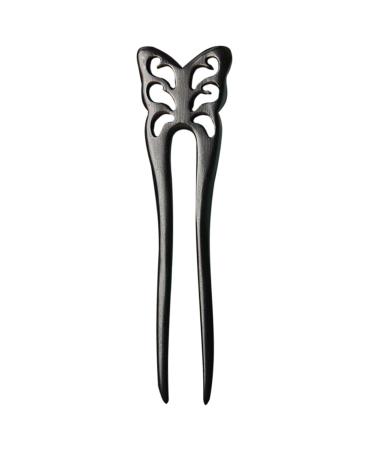 VINTORKY Ebony Hairpin Hair Forks Hair Pins for Thick Hair Chinese Hair Sticks Hair Accessories French Pins Hair Pins for Women Hairpins Hair for Women U Pins Hair Wooden Hair Sticks
