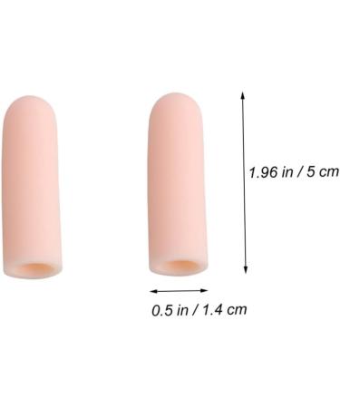 FRCOLOR 8 Pcs Gel Toe Caps & Finger Covers - Sanitary Pad Storage Bag & Bike Rack Finger Supplies - Thumb Beige Set - Buy Online on GoSupps.com