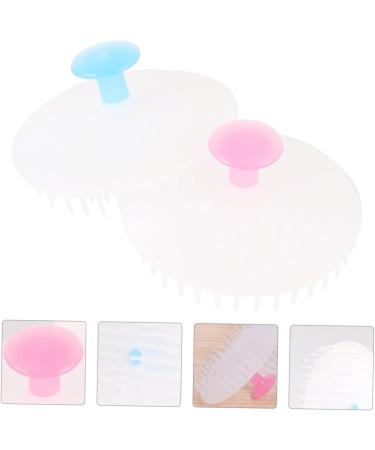 Healvian 4pcs Shampoo Brush Set - Cleaning Brushes for Effortless Hair Care | Polyethylene Shampoo Comb - Buy Online on GoSupps.com