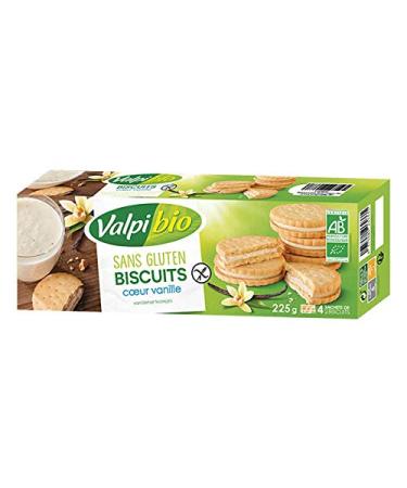 Valpibio - Vanilla Heart Biscuit 225G - Sold per unit