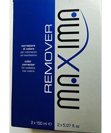 MAXIMA REMOVER /COLOUR CORRECTOR FOR FOR OXIDATIVE HAIR COLOURS 2 x 150ml by Vitalfarco