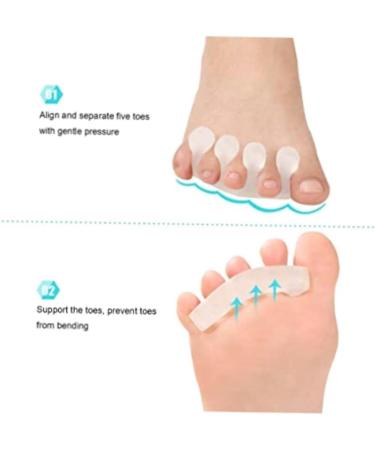 Bunion Corrector Toe Pad Protector Socks - Relief for Hallux Valgus & Forefoot Pain - Men and Women - Buy Online on GoSupps.com