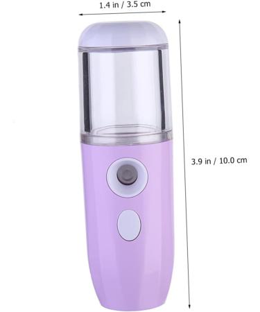SOESFOUFU 1pc Hydrating Instrument Nano Mist Sprayer Face Sprayer Moisturizing Mister Nano Steamer Abs Purple - Buy Online on GoSupps.com