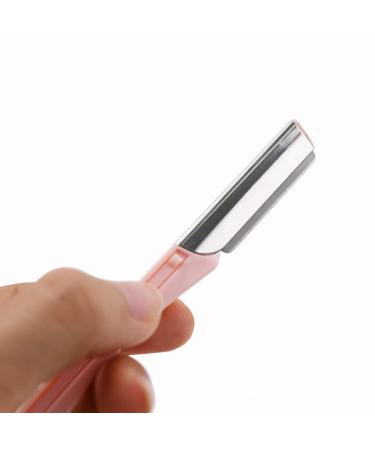 FRCOLOR 20 Pcs Eyebrow Shaver Set - Eyebrow Trimmer Razors & Face Hair Remover Tools - Pink Makeup Blades for Perfect Eyebrows - Buy Online on GoSupps.com