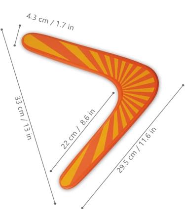Shop Sylvtoyvx Wooden V-Shaped Boomerang - Classic Hand-Throw Return Toy for Outdoor Fun | Ideal for Kids & Adults - Buy Online on GoSupps.com