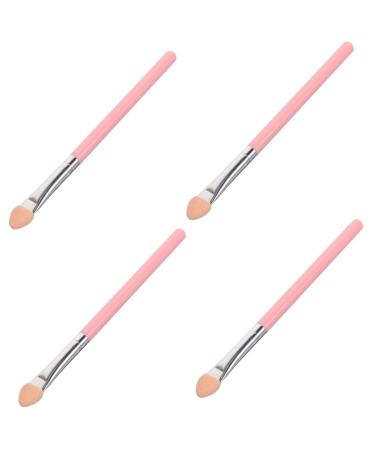 FOMIYES 4pcs Makeup Brush Silicone Lip Brush Bulk Blending Brush Eye Shadow Brush Miss Cosmetic Brush Mini