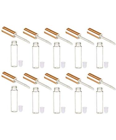 Just Be Yourself Lip Gloss Tubes Set - 30pcs Refillable Containers with Wand, Clear Plastic Makeup Tool - 10ml Bottle - Buy Online on GoSupps.com